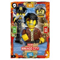 71 - Team Ninjago City - Helden Karte - Serie 5
