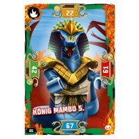 85 - König Mambo 5. - Schurken Karte - Serie 5