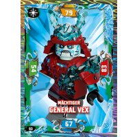 93 - Mächtiger General Vex - Schurken Karte - Serie 5