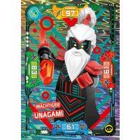 103 - Mächtiger Unagami - Schurken Karte - Serie 5