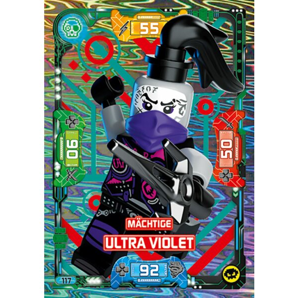 117 - Mächtige Ultra Violet - Schurken Karte - Serie 5