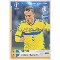 Road to EM 2016 - Sticker  341 - Pierre Bengtsson