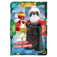 122 - Böses Team Prime Empire - Schurken Karte -...