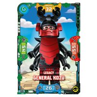 125 - Legacy General Kozu - Schurken Karte - Serie 5