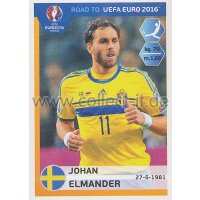 Road to EM 2016 - Sticker  350 - Johan Elmander