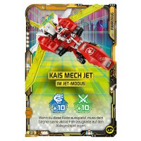 213 - Kais Mech Jet im Jet-Modus - Fahrzeugkarte - Serie 5