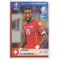 Road to EM 2016 - Sticker  355 - Johan Djourou