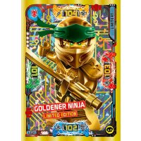 LE21 - Goldener Ninja - Limitierte Karte - Serie 5