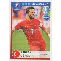 Road to EM 2016 - Sticker  371 - Gokhan Gonul