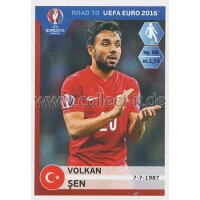 Road to EM 2016 - Sticker  380 - Volkan Sen