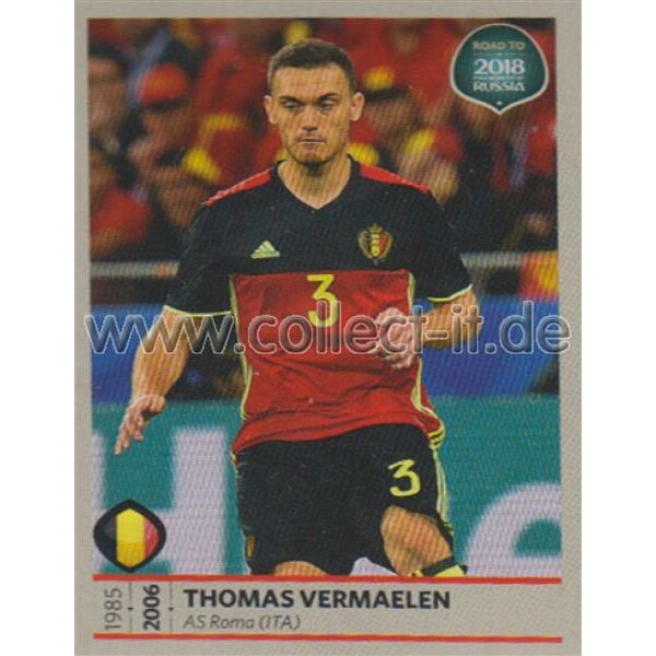 Road to WM 2018 Russia - Sticker 5 - Thomas Vermaelen