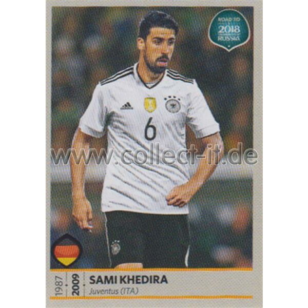 Road to WM 2018 Russia - Sticker 104 - Sami Khedira