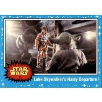 23 - Luke Skywalkers Hasty Departure - Basis Karte -...