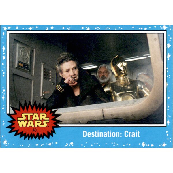 40 - Destination: Crait - Basis Karte - Journey to Rise of Skywalker