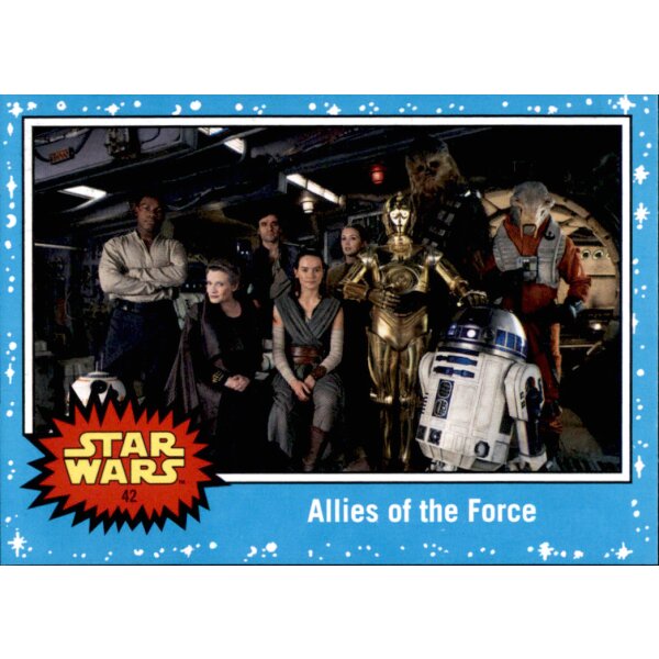 42 - Allies of the Force - Basis Karte - Journey to Rise of Skywalker