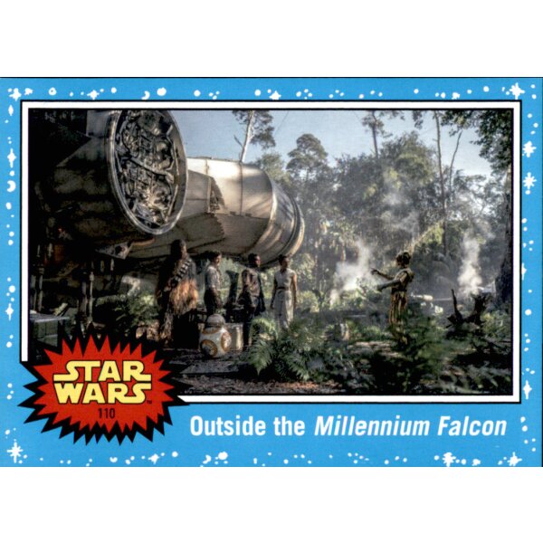 110 - Outside the Millennium Falcon - Basis Karte - Journey to Rise of Skywalker