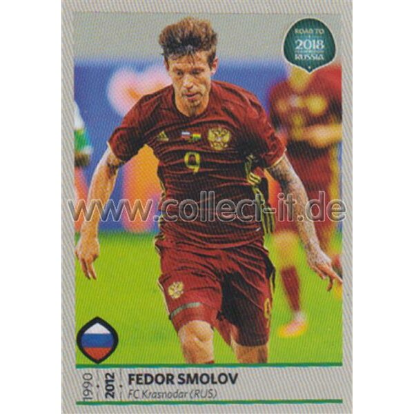 Road to WM 2018 Russia - Sticker 191 - Fedor Smolov