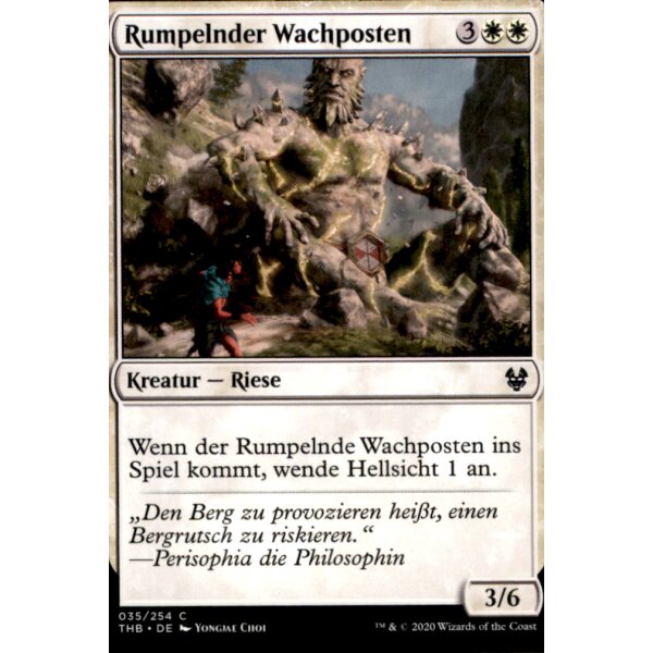 THB-035 - Rumpelnder Wachposten