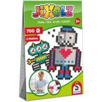 Schmidt Spiele 46114 - Jixelz - Roboter, 700 Teile, 2 Motive