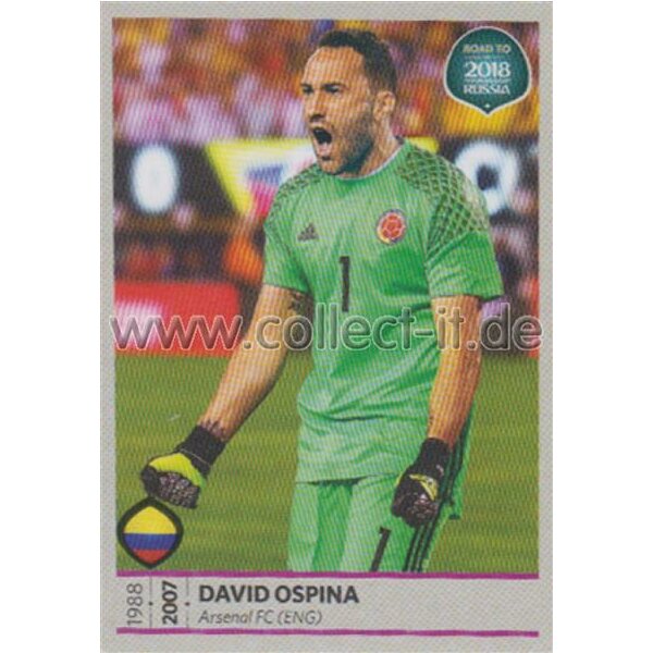 Road to WM 2018 Russia - Sticker 337 - David Ospina