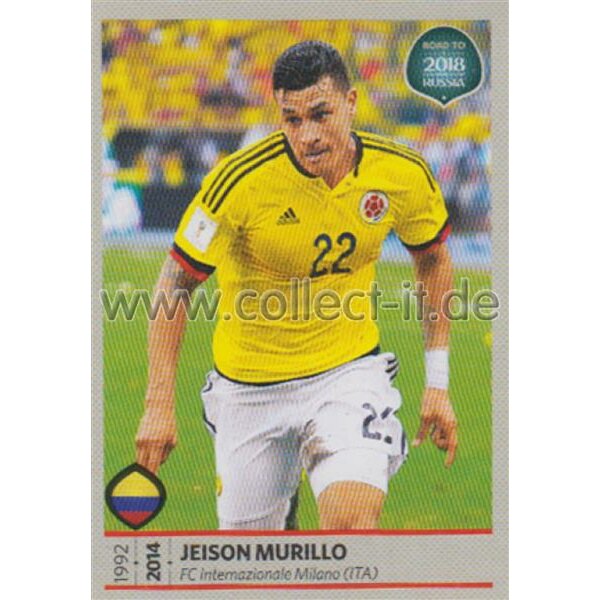 Road to WM 2018 Russia - Sticker 338 - Jeison Murillo