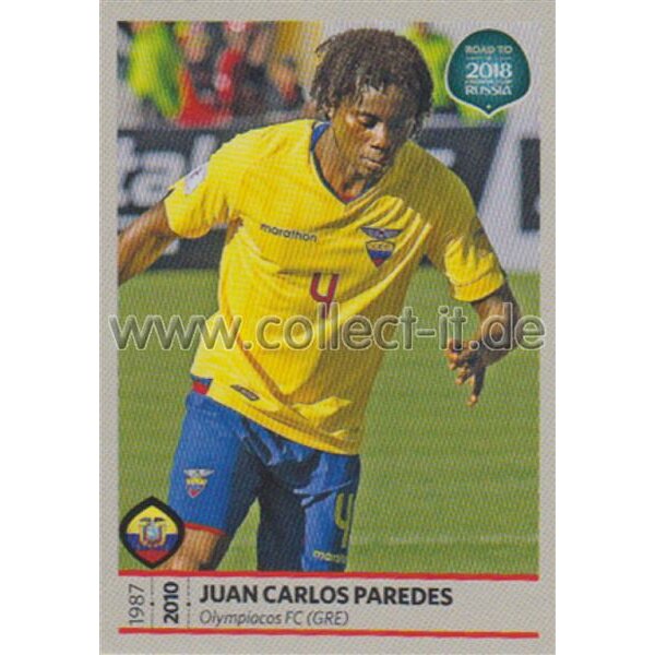 Road to WM 2018 Russia - Sticker 357 - Juan Carlos Paredes