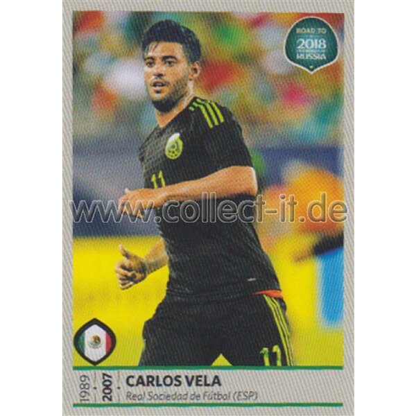 Road to WM 2018 Russia - Sticker 429 - Carlos Vela