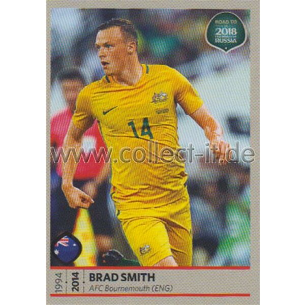 Road to WM 2018 Russia - Sticker 436 - Brad Smith