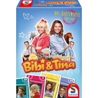 Schmidt Spiele 40603 - Kinderspiel Lizenz - Bibi & Tina, Kartenspiel  Serie