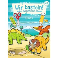 Wir basteln! Malen, Ausschneiden, Kleben - Dinos