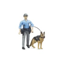 Bruder 62150 bworld Polizist mit Hund