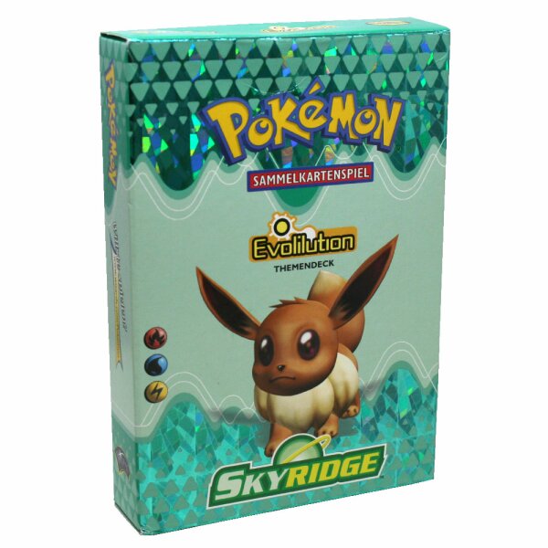 Pokemon - Skyridge - Evolution Themendeck - Komplett - Deutsch - Zustand siehe Bild