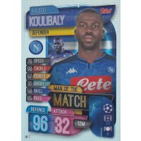 MM12 - Kalidou Koulibaly - Man of the Match - 2019/2020