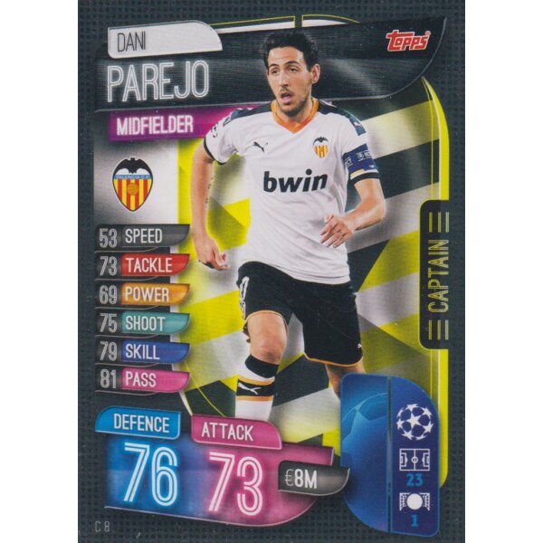 C8 - Dani Parejo - Kapitän Karte - 2019/2020