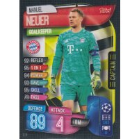 C9 - Manuel Neuer - Kapitän Karte - 2019/2020