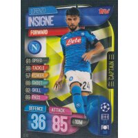 C12 - Lorenzo Insigne - Kapitän Karte - 2019/2020