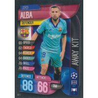 AK5 - Jordi Alba - Away Kit - 2019/2020