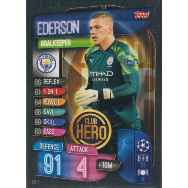 CH1 - Ederson - Club Hero - 2019/2020