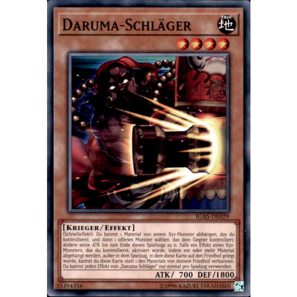 IGAS-DE029 - Daruma-Schläger - Unlimitiert