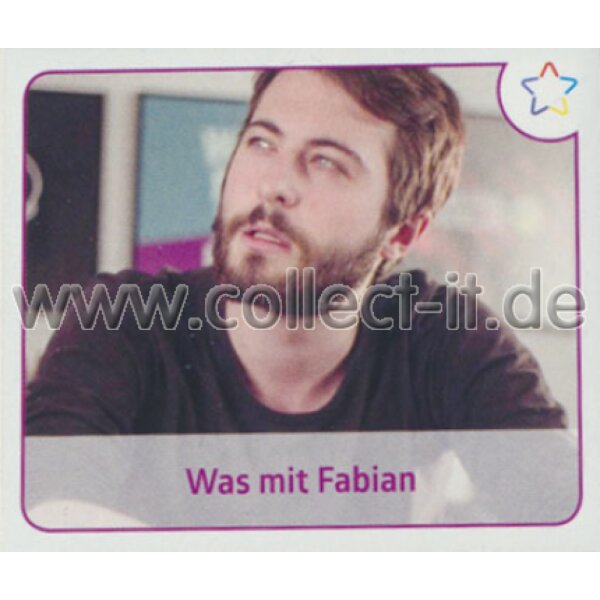 Sticker 19 - Panini - Webstars 2017 - Was mit Fabian