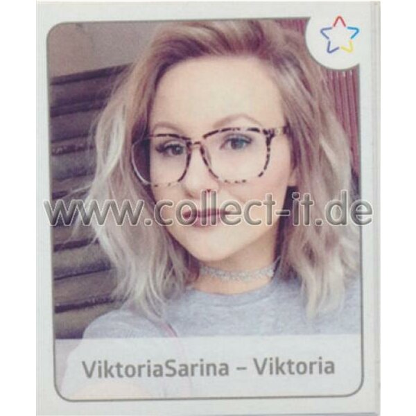 Sticker 23 - Panini - Webstars 2017 - ViktoriaSarina- Viktoria