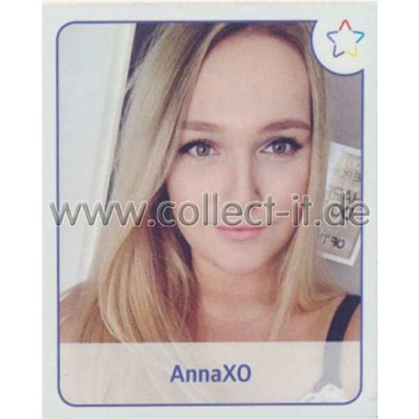 Sticker 55 - Panini - Webstars 2017 - AnnaXO