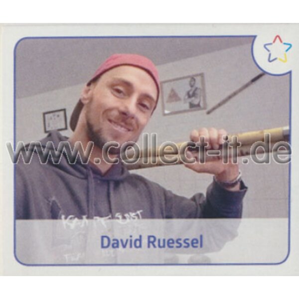 Sticker 95 - Panini - Webstars 2017 - David Ruessel