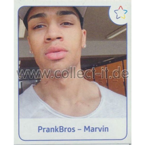 Sticker 109 - Panini - Webstars 2017 - PrankBros -Marvin