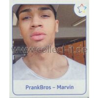 Sticker 109 - Panini - Webstars 2017 - PrankBros -Marvin