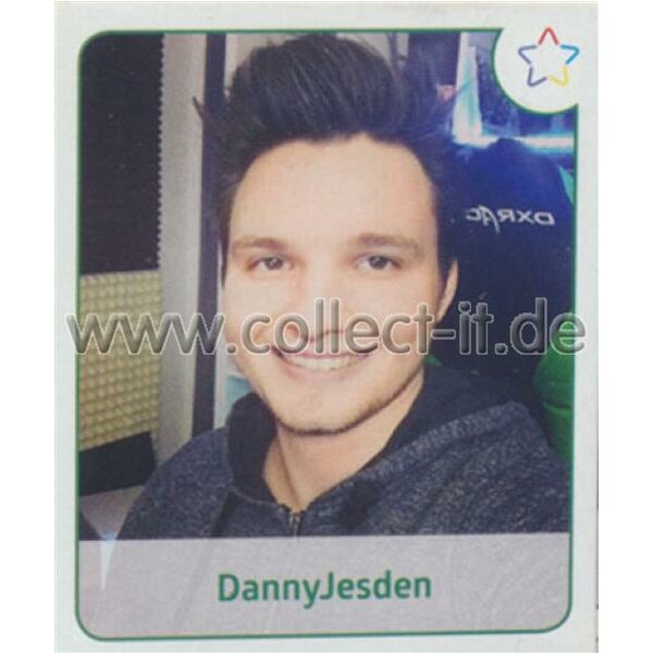 Sticker 123 - Panini - Webstars 2017 - DannyJesden