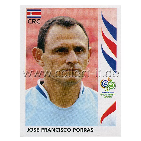 WM 2006 - 038 - Jose Francisco Porras [Costa Rica] - Spielereinzelporträ