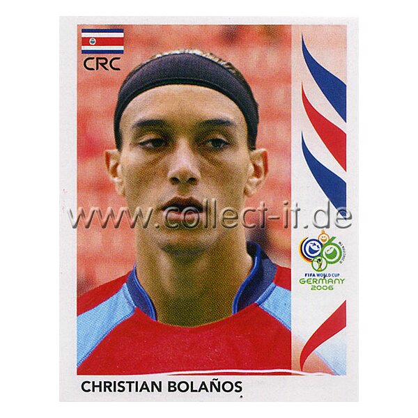 WM 2006 - 045 - Christian Bolaños [Costa Rica] - Spielereinzelporträt
