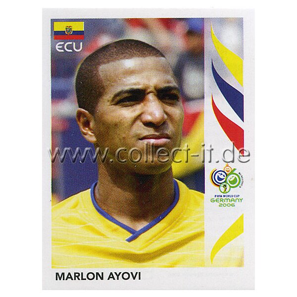 WM 2006 - 078 - Marlon Ayovi [Ecuador] - Spielereinzelporträt