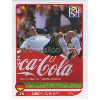 Klose CocaCola Sondersticker: 3 von 4